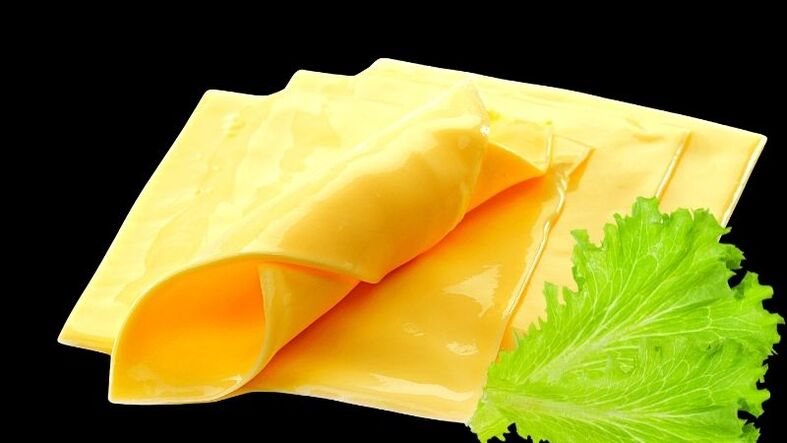 brânza procesată este interzisă în dieta chefirului