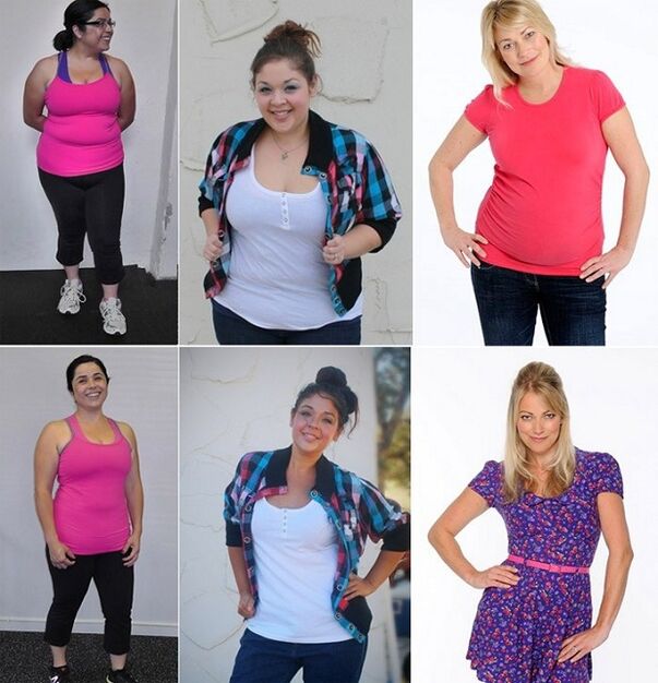 fotografii înainte și după pierderea în greutate cu dieta Maggi